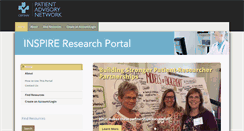 Desktop Screenshot of inspireresearch.org