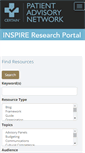 Mobile Screenshot of inspireresearch.org